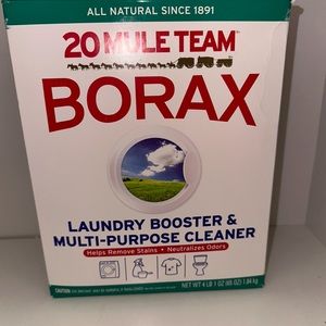 20 Mule Team All Natural Borax Detergent Booster Multi-Purpose Household Clean